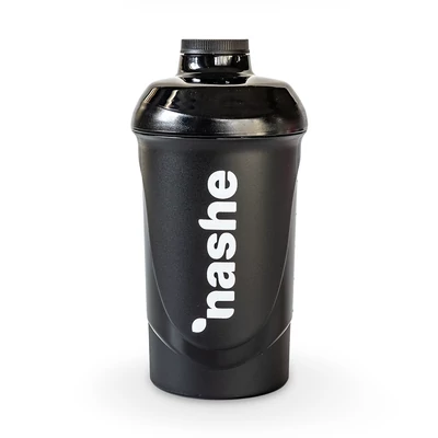 Nashe éjfekete shaker - 600ml