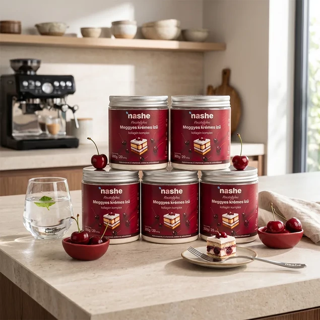 Nashe Meggyes krémes Megújulás – 100 napi kollagén adag