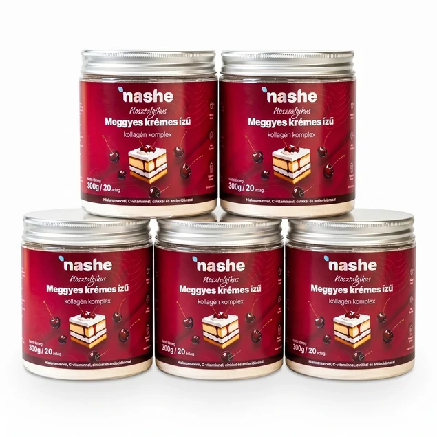 Nashe Meggyes krémes Megújulás – 100 napi kollagén adag