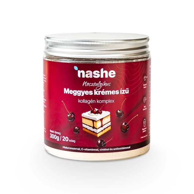 Meggyes krémes ízű kollagén komplex - 300g