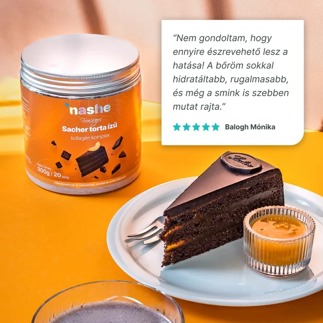 Sacher torta ízű kollagén komplex, 300g